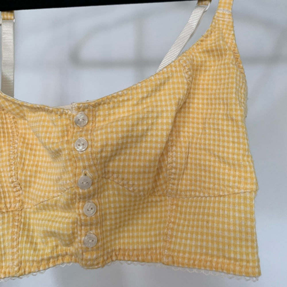 Gingham Bralette